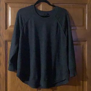 J.Crew gray swing sweater